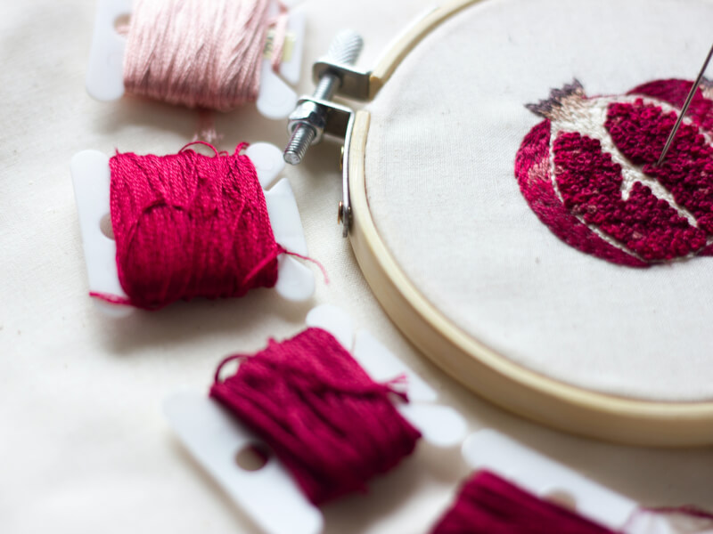 Bored at Home? Try DIY Embroidery Kits